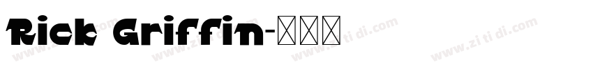Rick Griffin字体转换